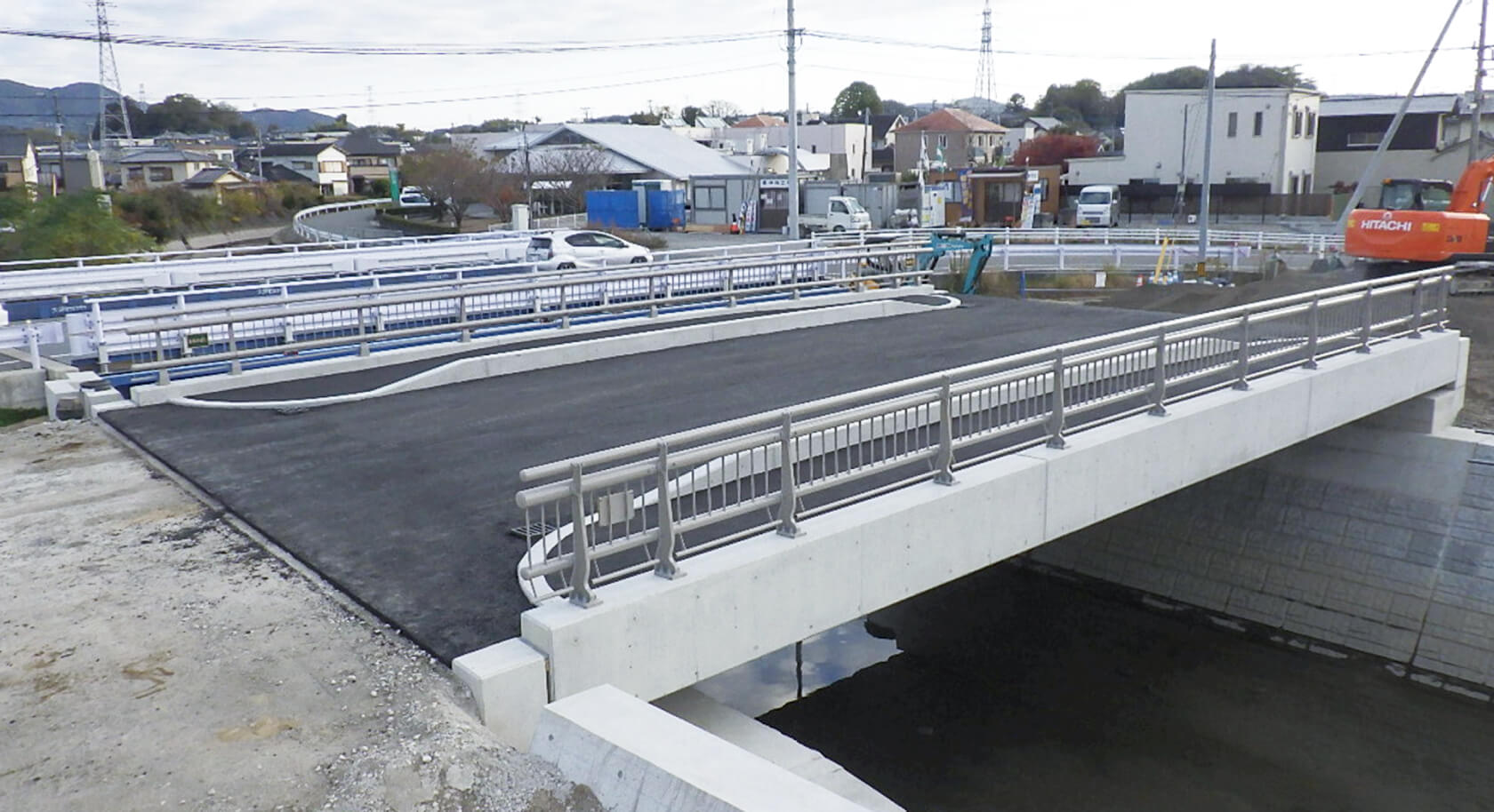 大野川（明神川）広域河川改修（社会資本）橋梁上部工工事