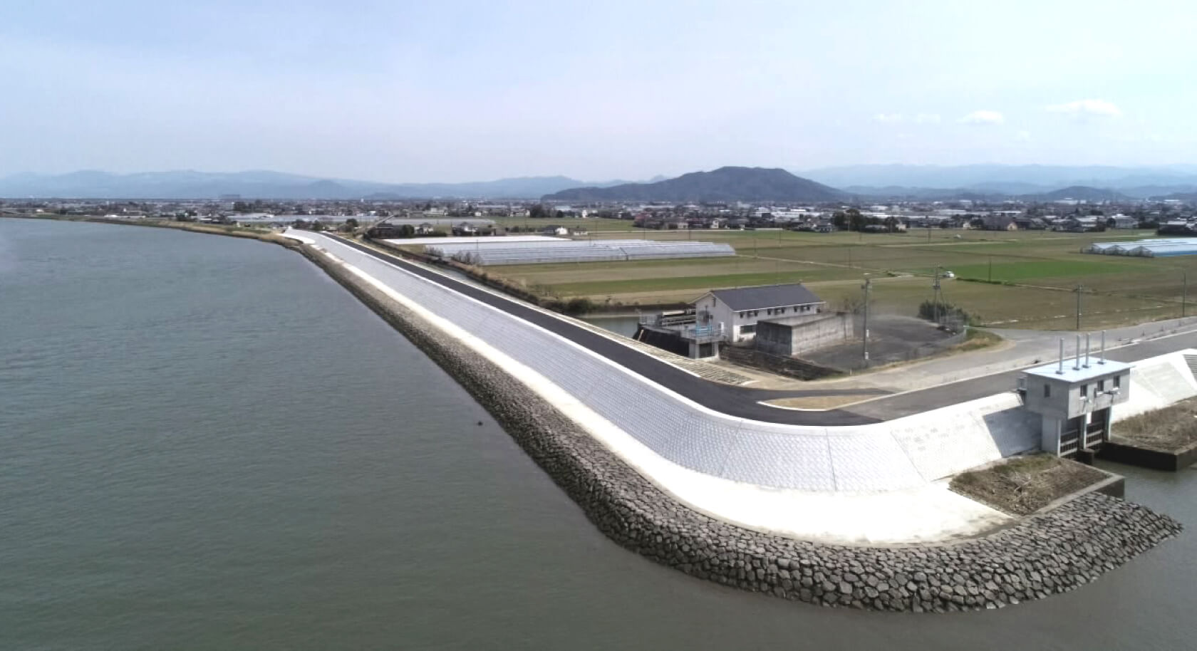 緑川走潟地区（1工区）築堤工事
